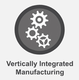 Vertically Integrated Manufacturing Vertically Integrated Manufacturing Icon